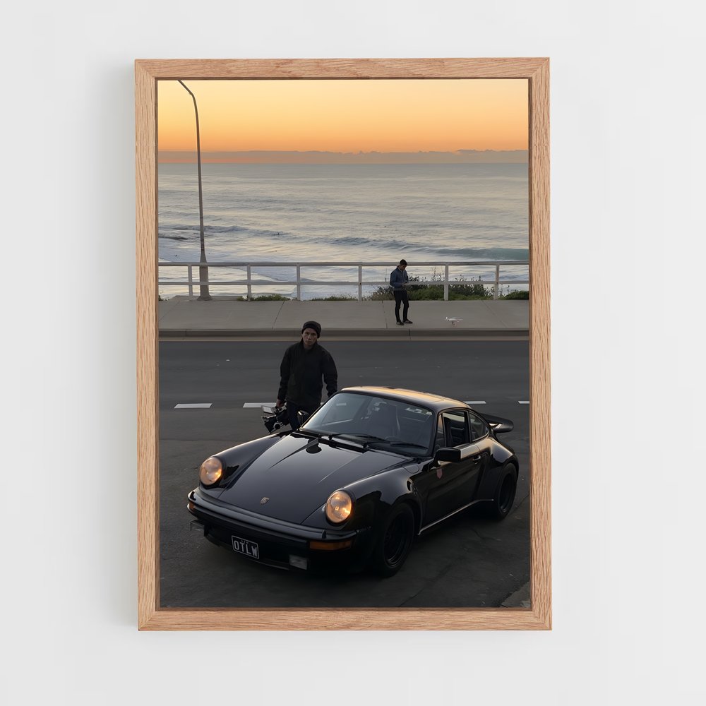 Poster L'Homme et la Porsche (vue 4)